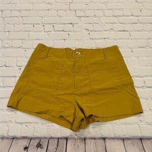 The Collette Magic Fabric Shorts by Maeve Yellow High Waist